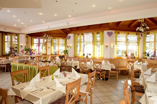 Restaurant im Hotel Alpengarten