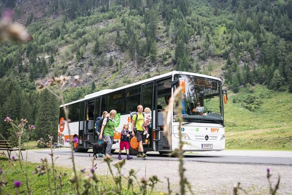 Der Wanderbus in Mallnitz: vom Ort in die Berge